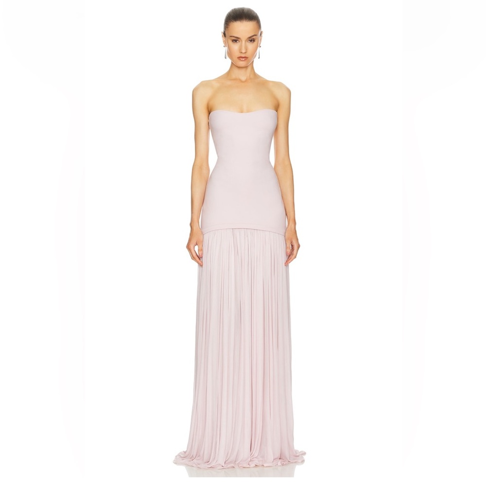 Helsa Naomi Dress in Pale Pink